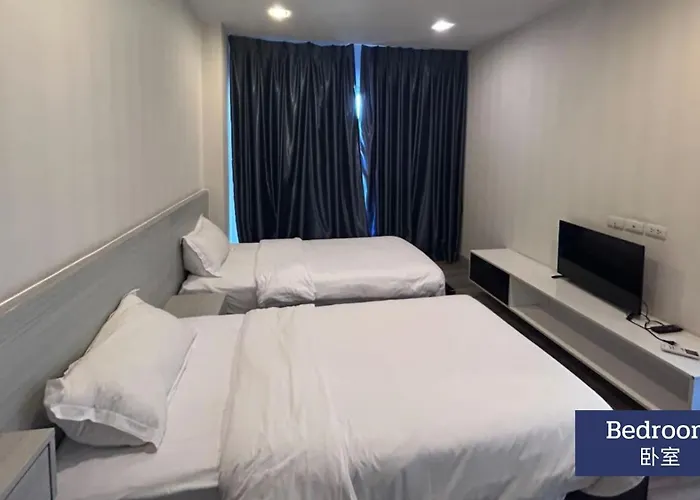 Two Single Beds At The Best Location Near To City